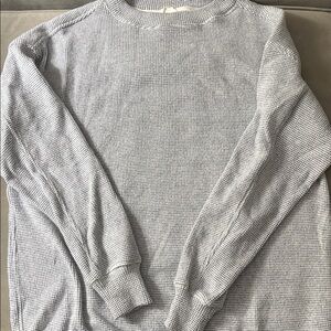 Aerie Gray/white Sweatshirt.